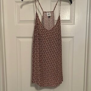 CAbi Patterned Sleeveless Top